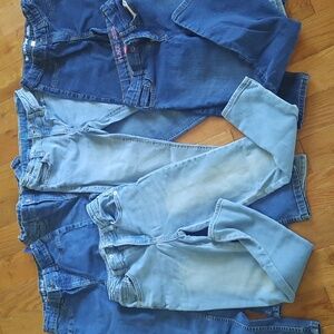 Lot if 6 girls size 10 jeans